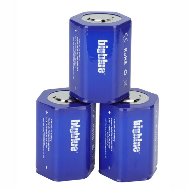 Bigblue 4000-Lumen Tech Light – Backmount EOD (Black, Blue, or Pink) - Image 4