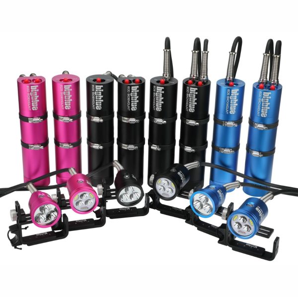 Bigblue EOS Canister Sidemount (Black, Blue, or Pink) - Image 4