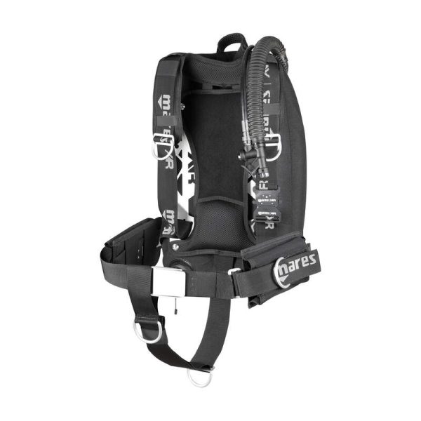 MARES XR REC SILVER SINGLE BACKMOUNT SET