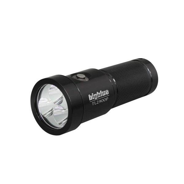 Bigblue 2900-Lumen Narrow-Beam Tech Light (Black, Blue or Pink)
