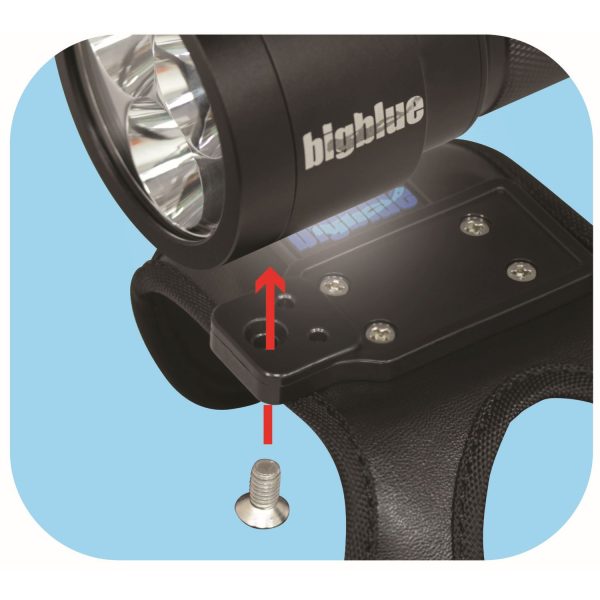 Bigblue 2900-Lumen Narrow-Beam Tech Light (Black, Blue or Pink) - Image 7