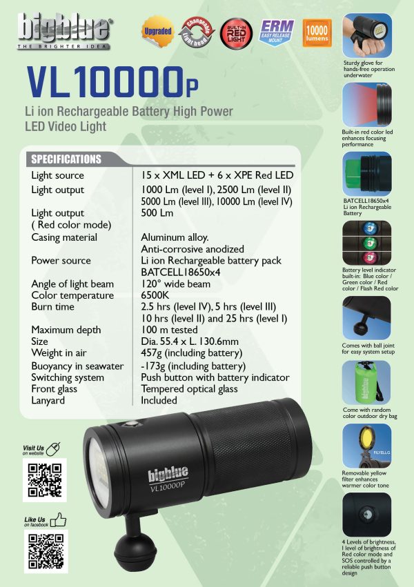 Bigblue 11,000-Lumen Video Light - Image 5