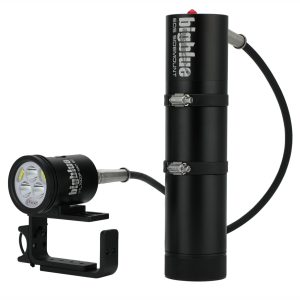 Bigblue 7000-Lumen Dual-Beam Video & Tech Light – Side Mount EOS (Black, Blue, or Pink)